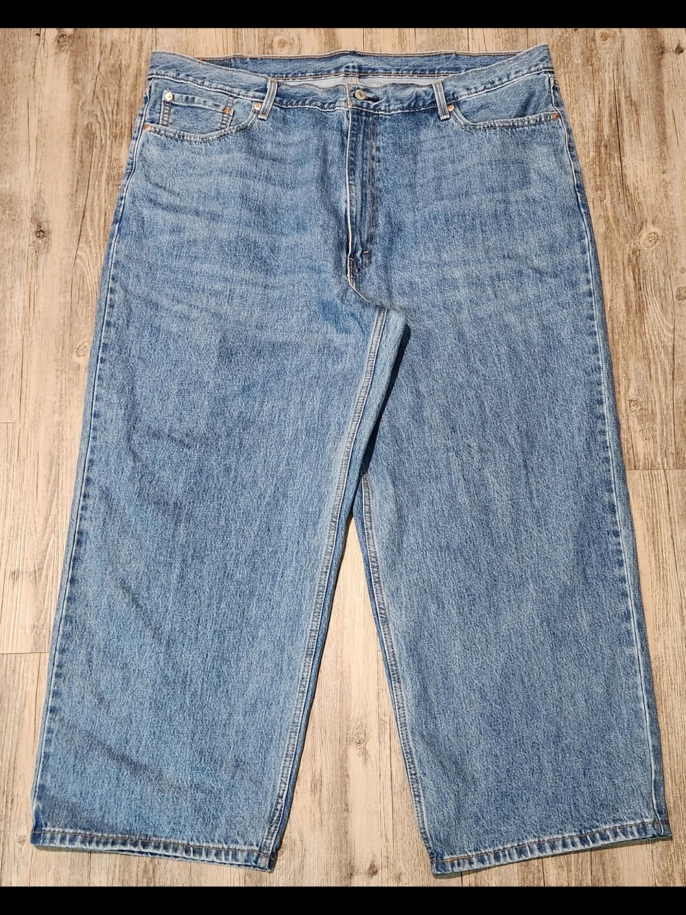 Levi’s 578 Baggy loose fit wide leg Light Wash blue jeans Men’s 44x30 (44x28)